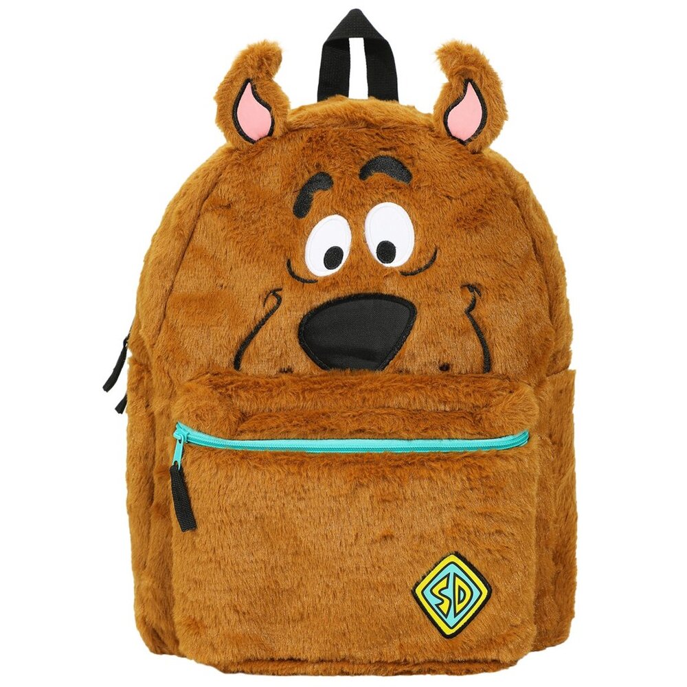 Scooby Doo Plush Scooby and Gang Reversible Backpack
